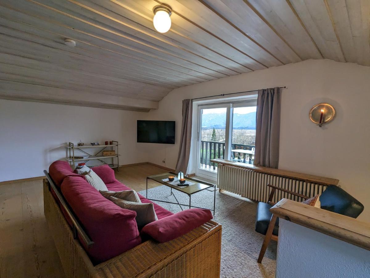 Ferienwohnung Murnauer Moos Murnau am Staffelsee Dış mekan fotoğraf